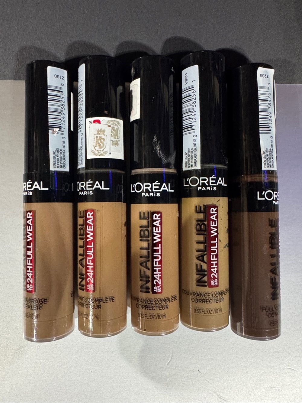 L'Oréal Infallible 24H Full Wear Concealer - Warm Brown Shades